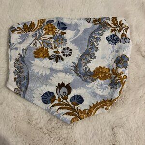 Reformation Dillon Linen Top Blue - Size 0